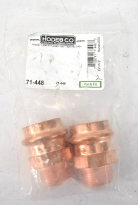 Hodes Co Copper Fitting 71-448 2 Piece Kit Replacement Threaded Tool Set