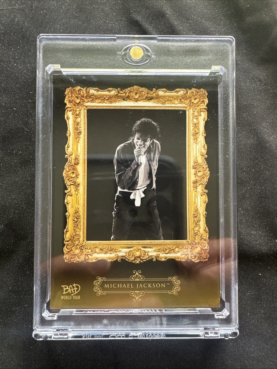ミュージシャン WE CONTROL TOUR 2019 MEMORIAL PACK Keepsake - Michael Jackson - Bad World Tour -#219 Gold Parallel #d