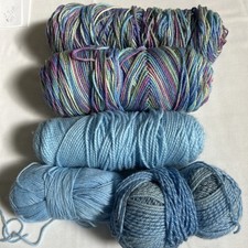 Unbranded Yarn Assorted Pastel Colors 5 Skein...
