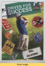 2023 Fleer Ultra Driven for Success Will Zalatoris #6 READ 5x5