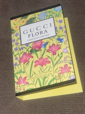 Gucci Flora Gorgeous Orchid Eau de Parfum Sample Spray .05oz, 1.5ml
