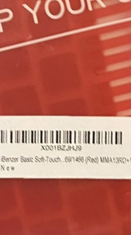 Funda de piel suave Ibenzer - Apple MacBook Air 13" - Roja - OEM - # -MA1390+ - Nueva* Foto 3 de 3