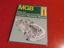 Mgb Shop Manual Repair Service Book Haynes Manual 111 1962-1980