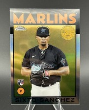 2021 Topps Chrome Sixto Sanchez 1986 Topps 35th Anniversary #86BC-12 Rookie