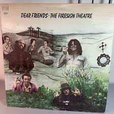 FIRESIGN THEATER Dear Friends 1972 COLUMBIA STEREO TWO VINYL RECORDS (S1057).