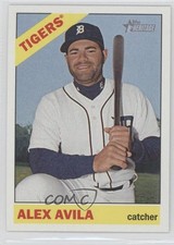 2015 Topps Heritage Gum Damage Back Alex Avila #129 0f8