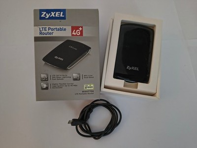 ZyXEL Portable mobiler LTE 4G+ Router WAH7706 MicroSIM und MicroSD ohne SIM-Lock