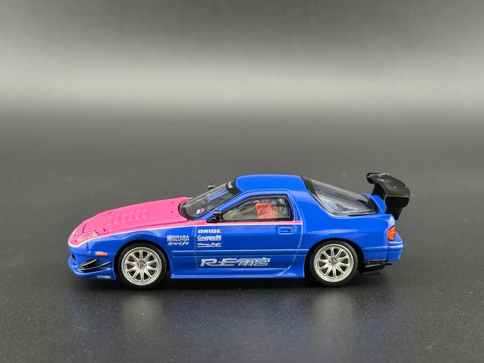 Pop Race xcartoys Mazda RX7 FC3S RE Amemiya APAxpo 2025 PR640255 1/64 Foto 2 de 4