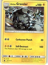 Alolan Graveler Uncommon SM - Crimson Invasion 33/111 LP