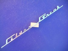 Nos 1949 1950 Pontiac Silver Streak Script Emblem 577649
