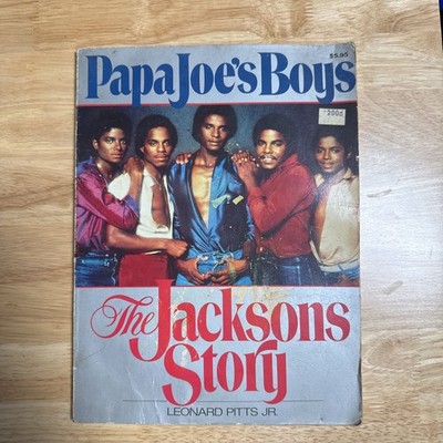 Vintage Papa Joe's Boys The Jacksons Story Book 