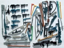 57 REPRO Weapon LOT 1977-1983 ESB,POTF,ROTJ Luke,Leia Vintage Star Wars LARGE