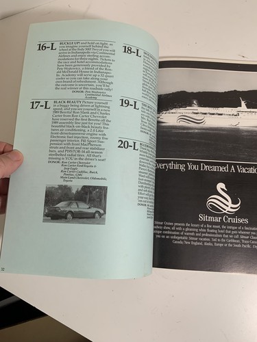 1988 Houston Oilers Ronald McDonald House Power of Love Auction Program NFL HOF - Imagen 8 de 12