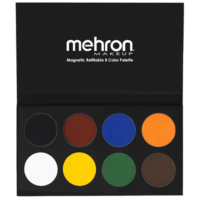 Makeup 8 Color Basic Palette,Magnetic Refillable Body Paint & Face Paint Palette