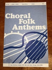 Lonely Voices Choral Folk Anthems Hanks Wilson : Hope Publishing 1968 CF99