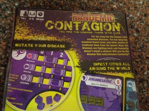 Pandemic Contagion 😷 Board Game (Brand New, Sealed) Z-Man Games - Picture 4 of 4
