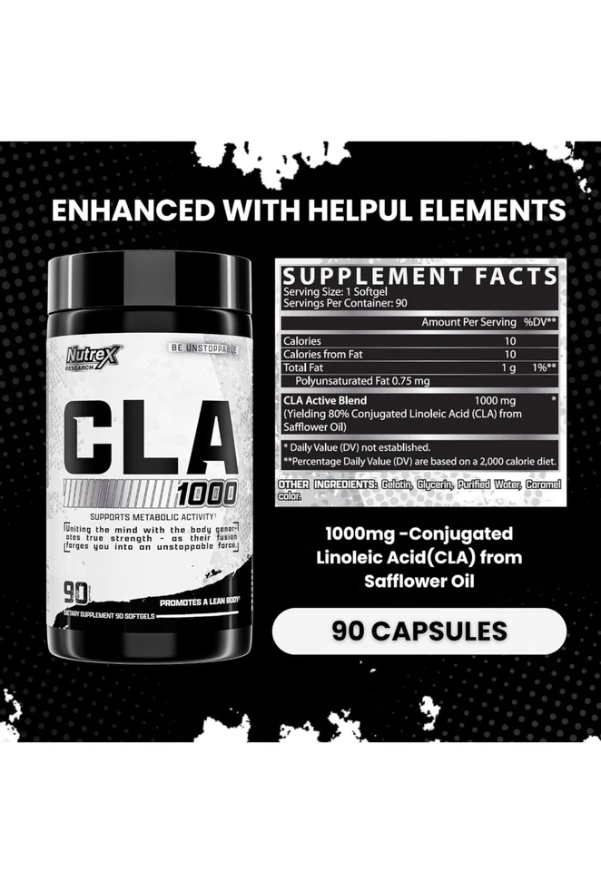 Nutrex Research CLA 支持精益肌肉 MASS 的代谢活动有效期至 2027 年 — 第 2/2 张图片