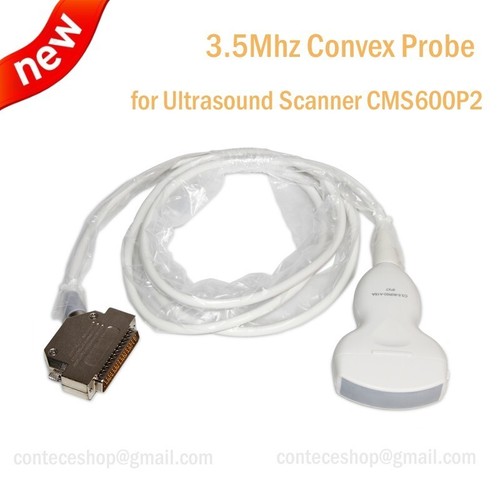 CONTEC 3.5Mhz Convex Probe for Portable Ultrasound Scanner CMS600P2/P2VET - Picture 1 of 4