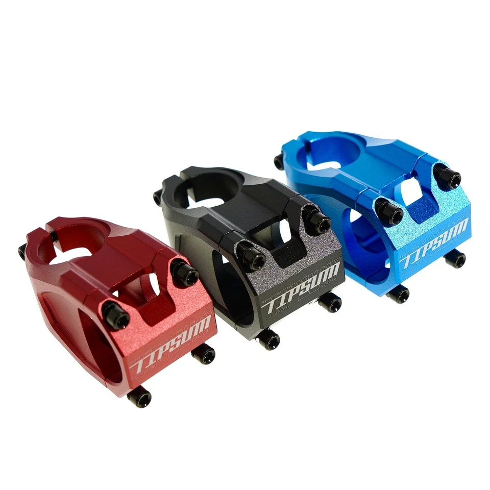 Tipsum Turbine MTB Stem 31.8/35x45mm 3colors (body & plate) for matched Full CNC - Image 2 of 4