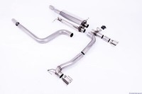 Milltek Auspuffanlage 70Mm GT100 Polished Ford Fiesta ST / MK8 (Jhh) 200PS