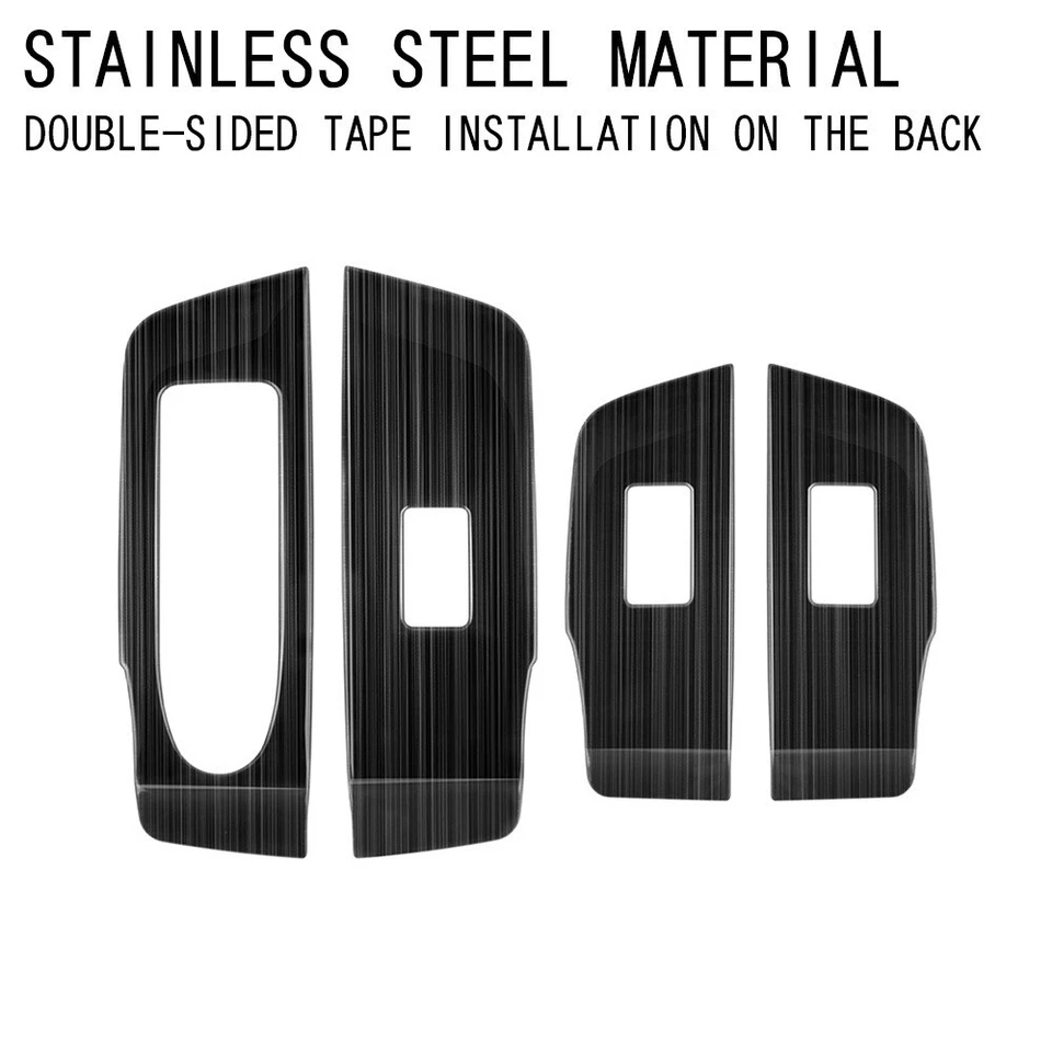 Für Mazda CX-60 CX60 KH Edelstahl innen Fensterschalter Überzug Panel Autoteile - Bild 4 von 4