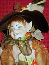 CAPODIMONTE BAMBOLA FOLLETTO L'INFINITO.