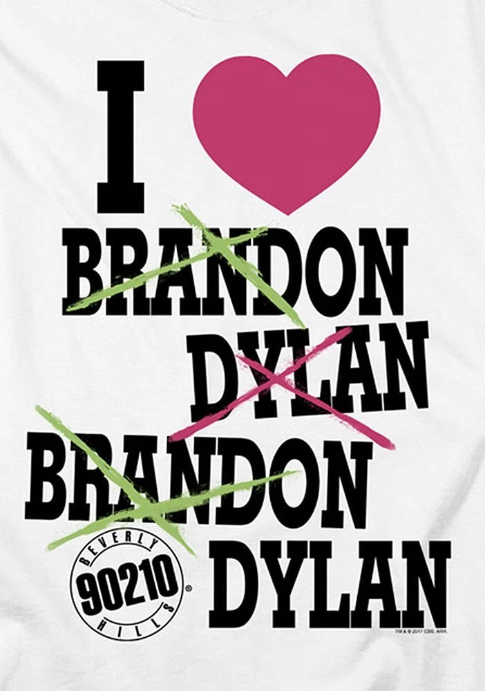 Beverly Hills 90210 I Heart 90210 Pullover Hoodie