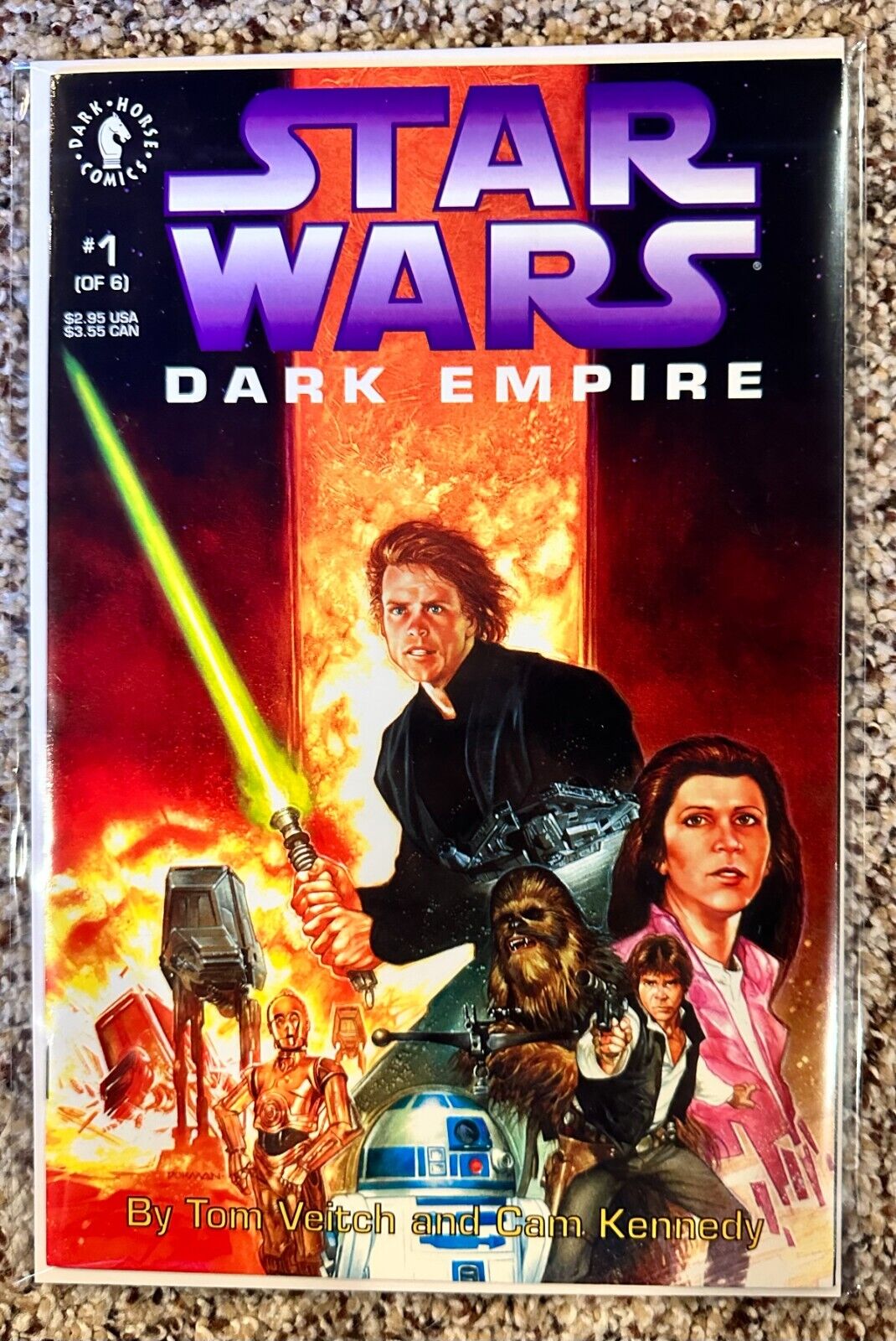 STAR WARS DARK EMPIRE SERIES - COMPLETE SETS 1st Print NEW - Dark Horse Comics