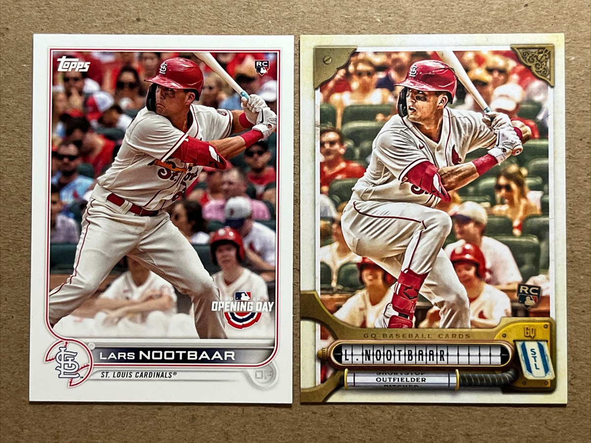 Lars Nootbaar Rookie 2022 Topps Opening Day & Gypsy Queen Baseball