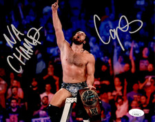Cameron Grimes Signed Inscribed WWE North American Champion 8x10 Photo JSA COA