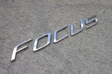 Ford Focus Emblem Letters Badge Logo Symbol Trunk Oem Factory Genuine Stock