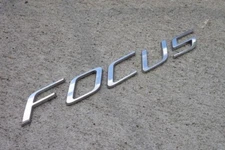 Ford Focus emblem letters badge logo symbol trunk OEM Factory Genuine Stock