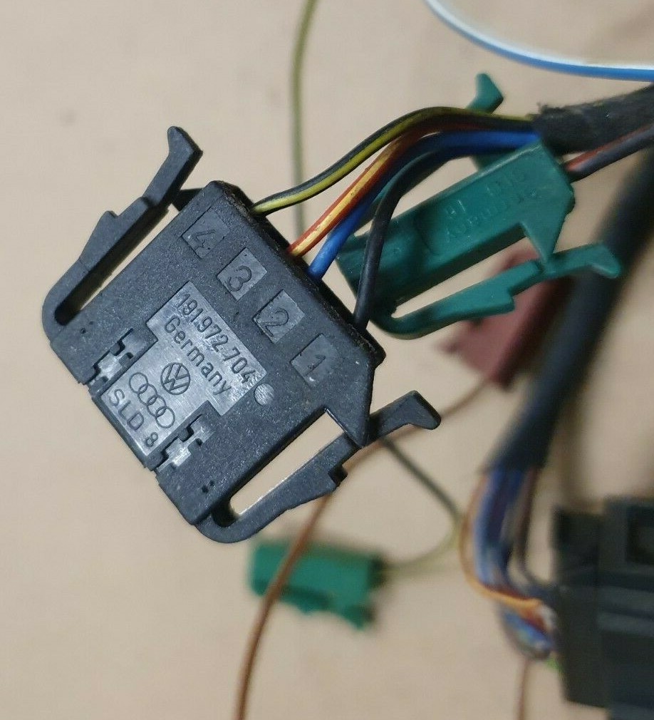 VW GOLF MK3 VENTO CRUISE CONTROL ECU & WIRING LOOM 1H0907305 