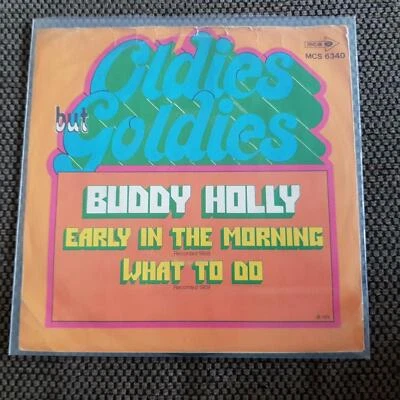Buddy Holly - Early in the morning/ What to do 7'' Single GERMANY - Photo 1/4