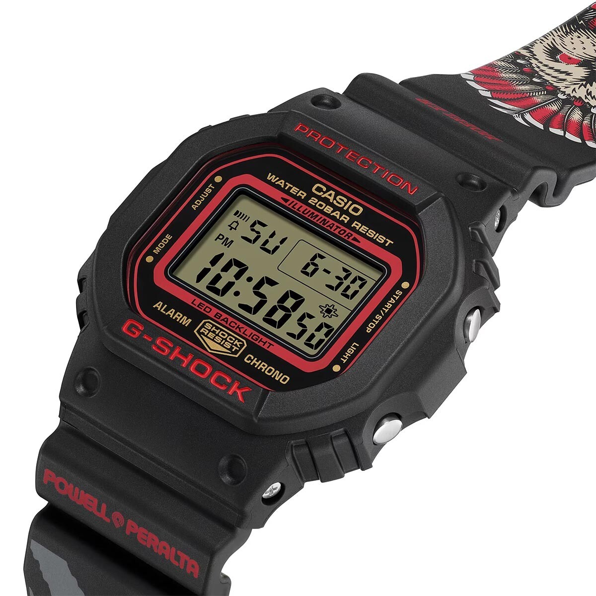 G-SHOCK×Kelvin Hoefler×Powell Peralta Kelvin Hoefler x Powell Peralta x G-Shock DW-5600KH-1 to be