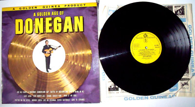 Lonnie Donegan - A Golden Age Of Donegan - Pye Golden Guinea Vinyl LP, Excellent