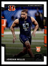 Jordan Willis 2017 Donruss Rookie Card  #383