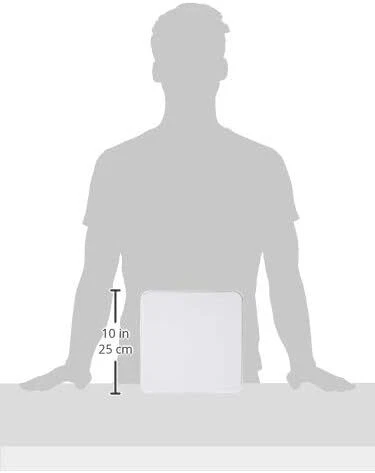 "Cubiertas para quemadores de estufa Range Kleen - 4 cubiertas de quemador cuadradas blancas de 9,5"" para" Foto 2 de 2