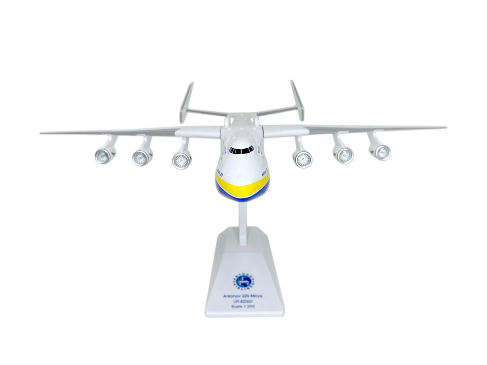 Miniaturas de vuelo Antonov Airlines AN-225 Mriya modelo de avión a escala 1:200 Foto 4 de 4
