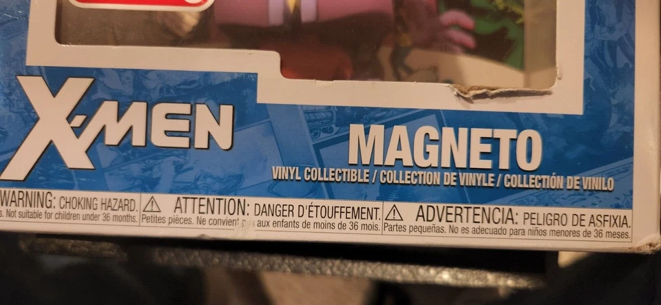 Funko Pop 漫画封面漫威 X 战警 Magneto #44 硬展示盒独家 — 第 3/4 张图片