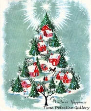 Vintage Christmas Graphic (18) - Vintage Art Print