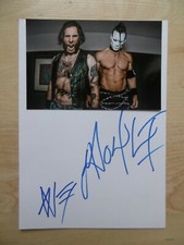Dolye Frankenstein "Misfits" autographs signed 15x21 cm index card with picture