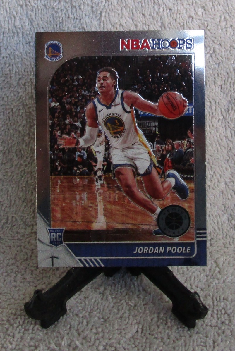 その他 2019 NBA Hoops Jordan Poole Autographed 2019-20 Panini NBA Hoops Jordan Poole RC Rookie Card #223