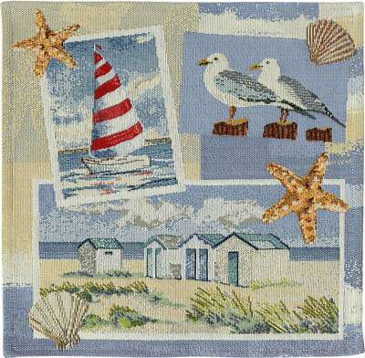 SANDER Beach House Gobelin-Tischset Platzset Platzdeckchen Maritim