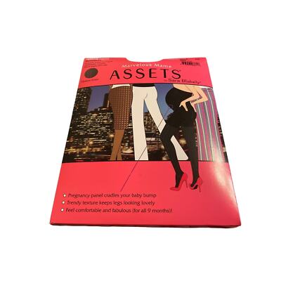 NWT Assets By Spanx Marvelous Mama Lucky Leggings Maternity Size 2 Black