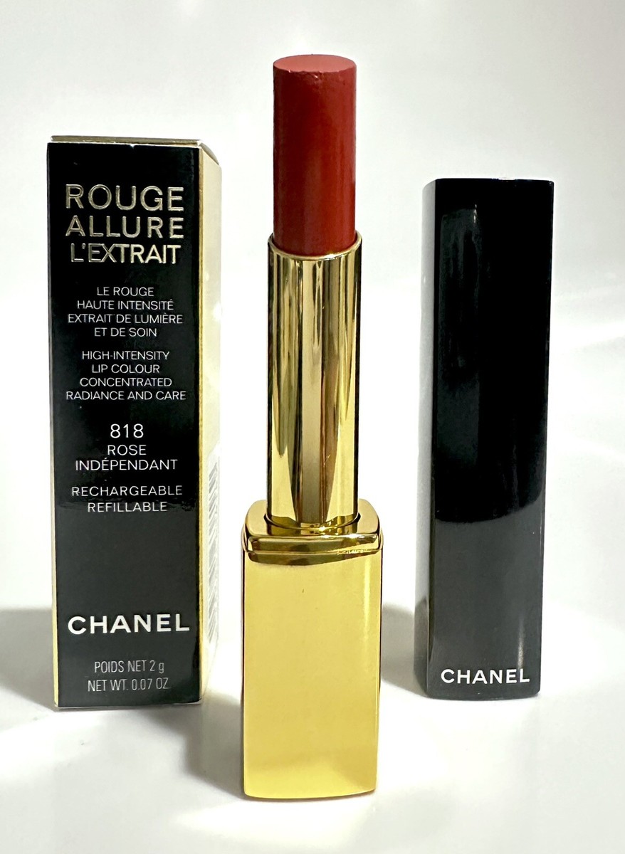 CHANEL ROUGE ALLURE L'EXTRAIT HIGH INTENSITY LIP COLOUR 818 ROSE