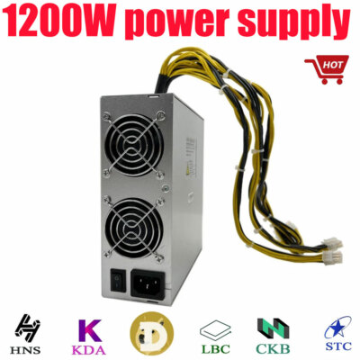 Goldshell Recommend 1200W Mute Power Supply Suitable For ASIC miner BOX Series