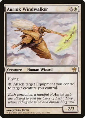MTG Auriok Windwalker ** Fifth Dawn ** English (NM)