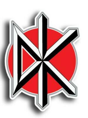 Dead Kennedys Logo Sticker / Vinyl Decal  | 10 Sizes!! with TRACKING