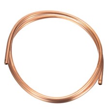 Copper Tube 5/16'' OD x 4.9Ft Refrigeration Flexible Pipe Seamless Hollow